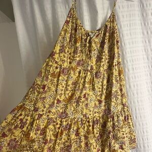 Floral Yellow Sundress